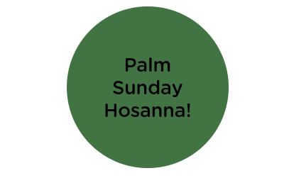 service palm sunday